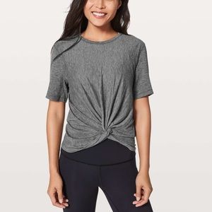 Lululemon Crescent T-Shirt in Dark Grey